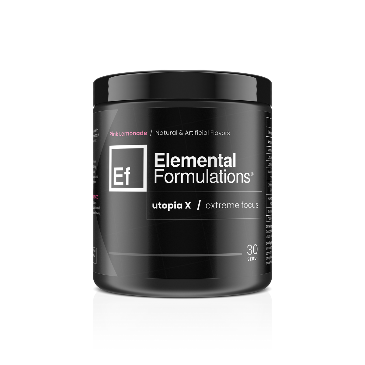 Utopia X (Max Strength Nootropic) Elemental Formulations